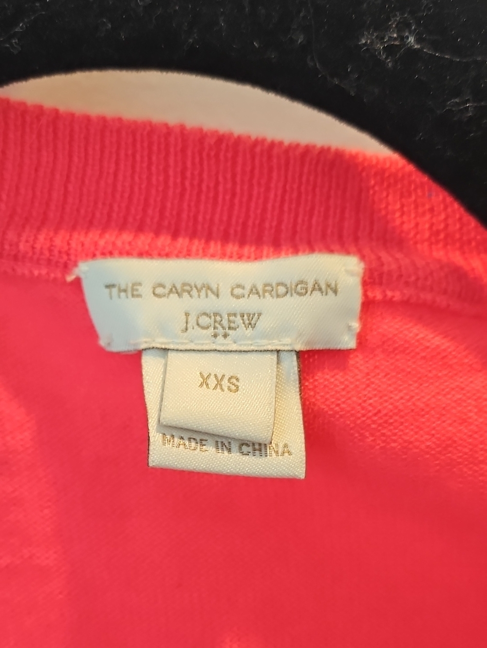 J. Crew Bright Pink Caryn Cardigan - Picture 2 of 3